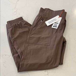 Women's Relaxed Fit Brown Joggers